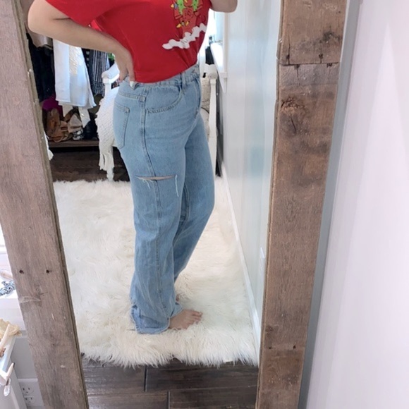 Heyson high rise distressed jeans size 11 - Picture 1 of 10